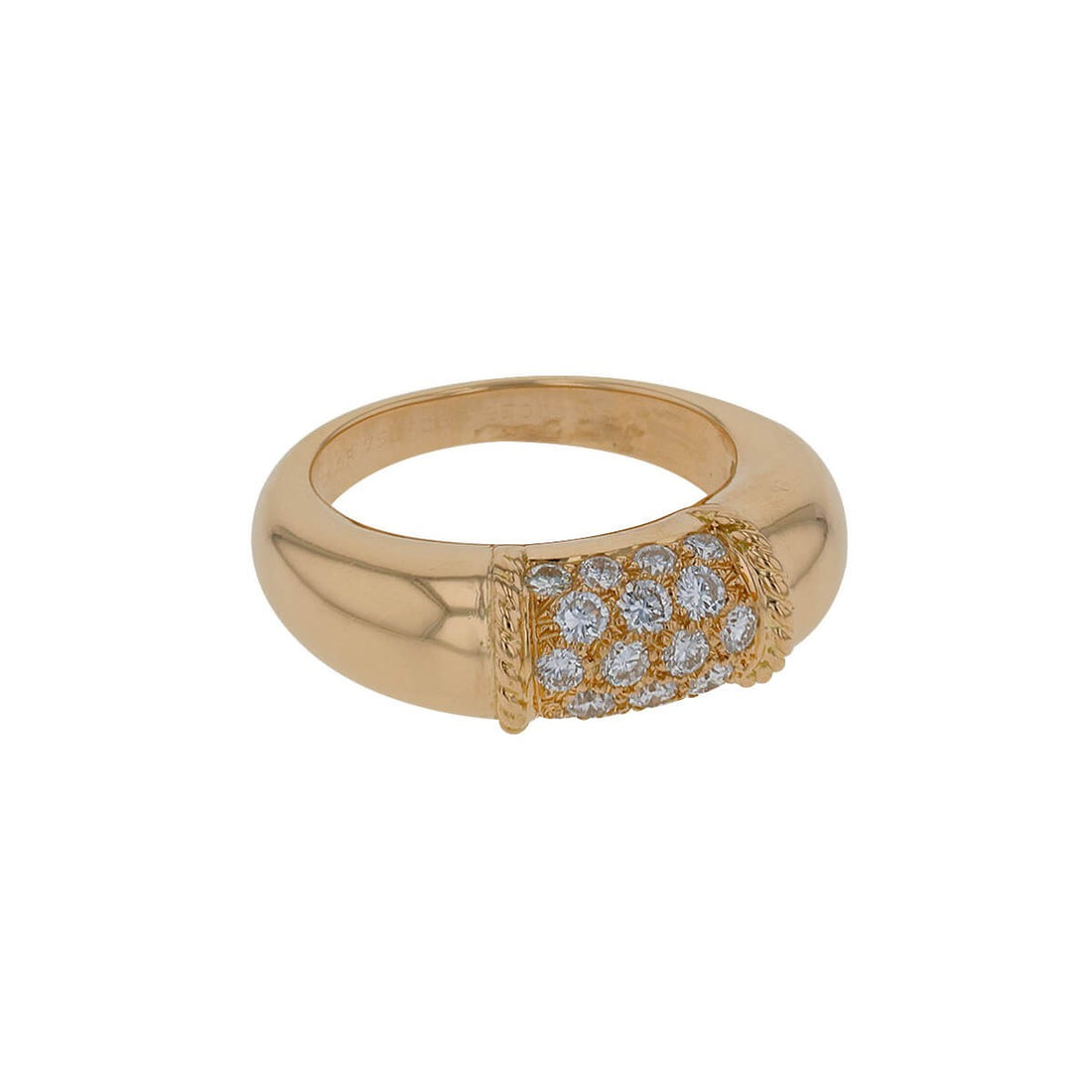 Van Cleef &amp; Arpels Philippine gold and diamonds ring
