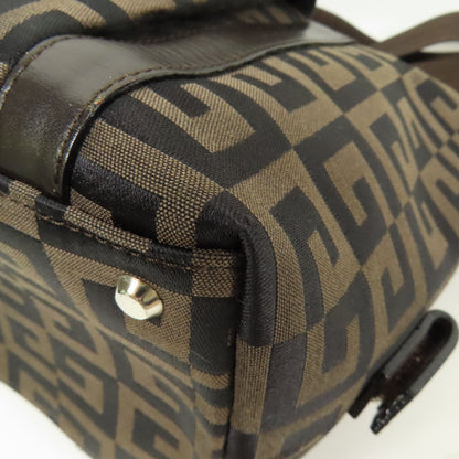 Givenchy Canvas Shoulder Bag Hand-turn Shoulder Bag 2way Shoulder Bag Brown Canvas