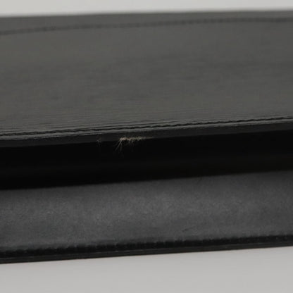 Louis Vuitton Epi Pochette Homme Clutch Bag Black Noir M 52522 Lv Auth