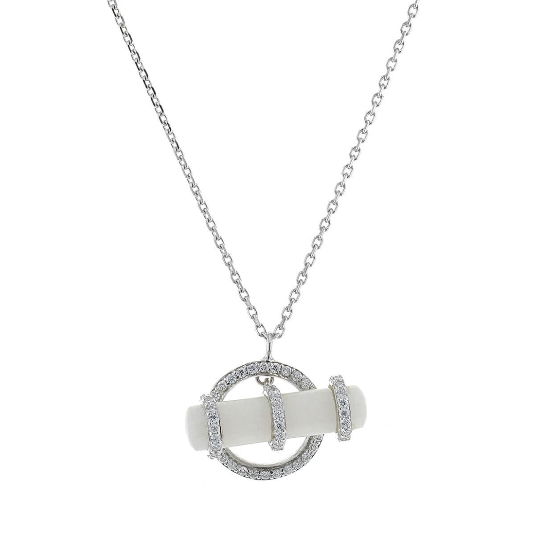 Victoria Casal diamonds, mother-of-pearl and gold necklace