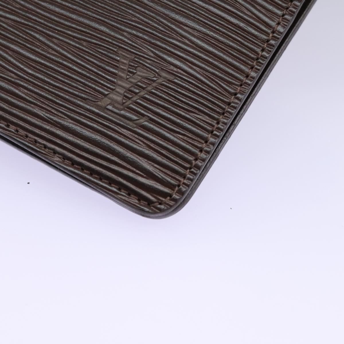 Louis Vuitton Epi Agenda Mm Day Planner Cover Mocha R 2004d Lv Auth