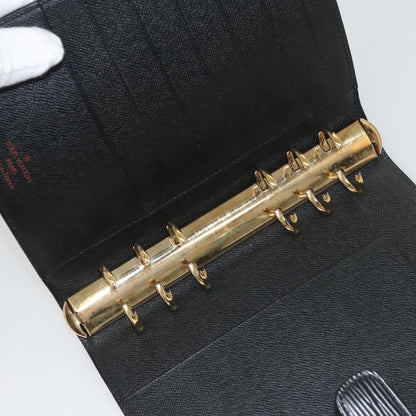 Louis Vuitton Epi Agenda Mm Day Planner Cover Black R 20042 Lv Auth