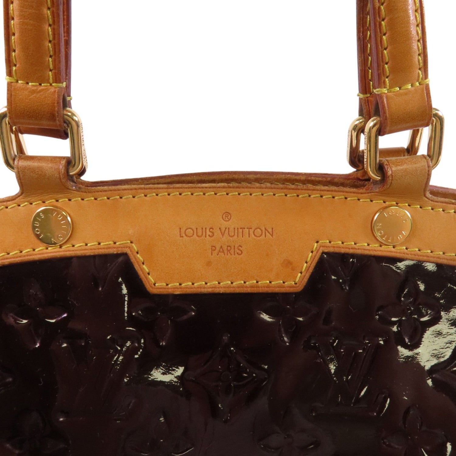 Louis Vuitton Vernis Brea Mm Hand-milled Shoulder Bag Bordeaux 2way Shoulder Bag M 91619