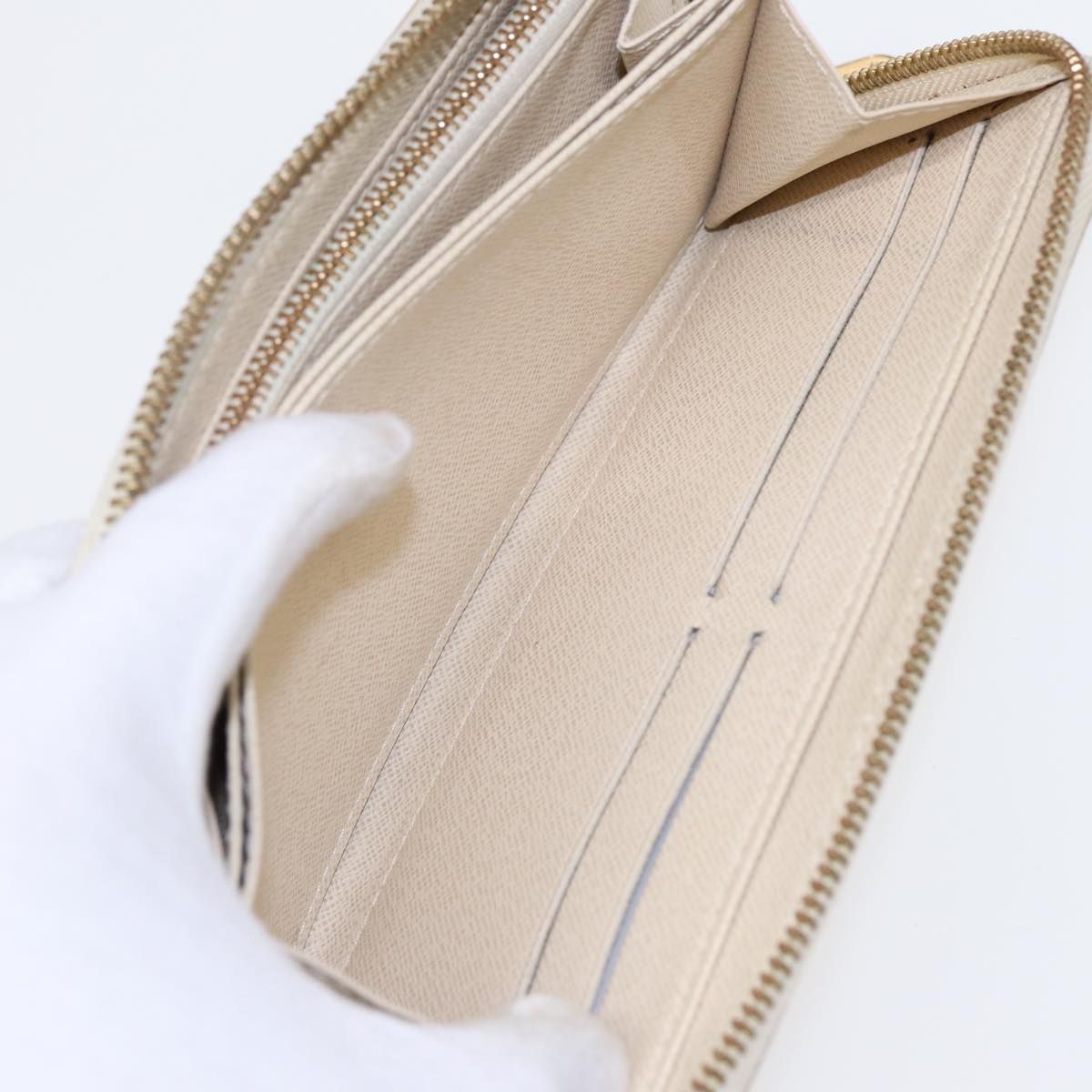 Louis Vuitton Zippy Wallet, Damier Azur