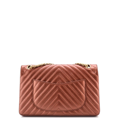 Chanel Reissue 2.55 Flap Bag Chevron Aged Calfskin 226