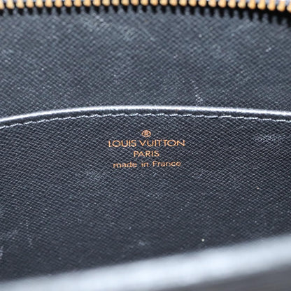 Louis Vuitton Epi Pochette Homme Clutch Bag Black M 52522 Lv Auth