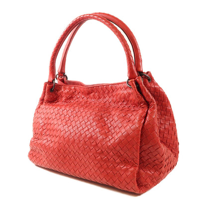 Bottega Veneta Sheepskin Leather Shoulder Bag Red Lambskin (sheep Leather)