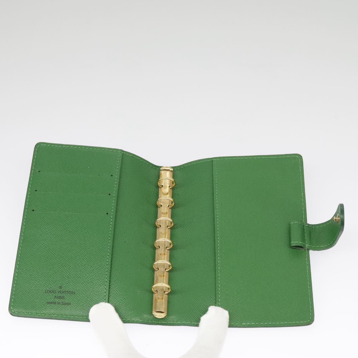 Louis Vuitton Epi Agenda Pm Day Planner Cover Green R 20054 Lv Auth
