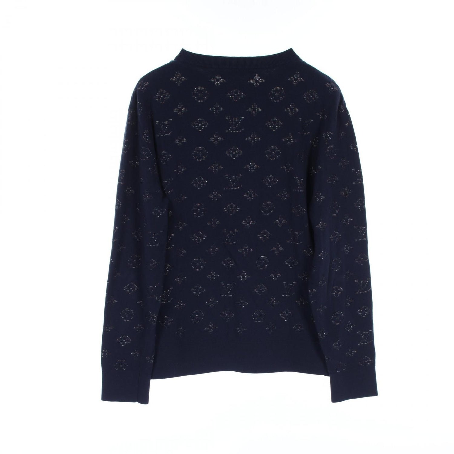 Louis Vuitton Drop Needle Monogram Navy Knit Rm 202q Tbv Hin 44w