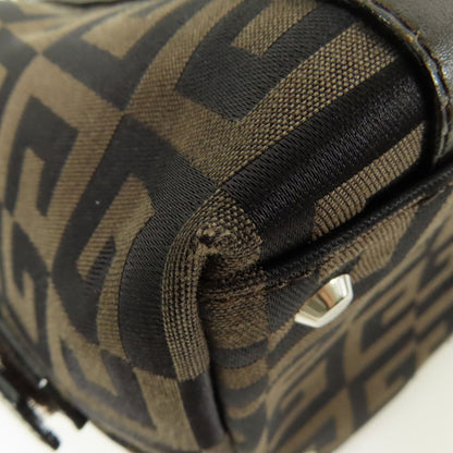 Givenchy Canvas Shoulder Bag Hand-turn Shoulder Bag 2way Shoulder Bag Brown Canvas