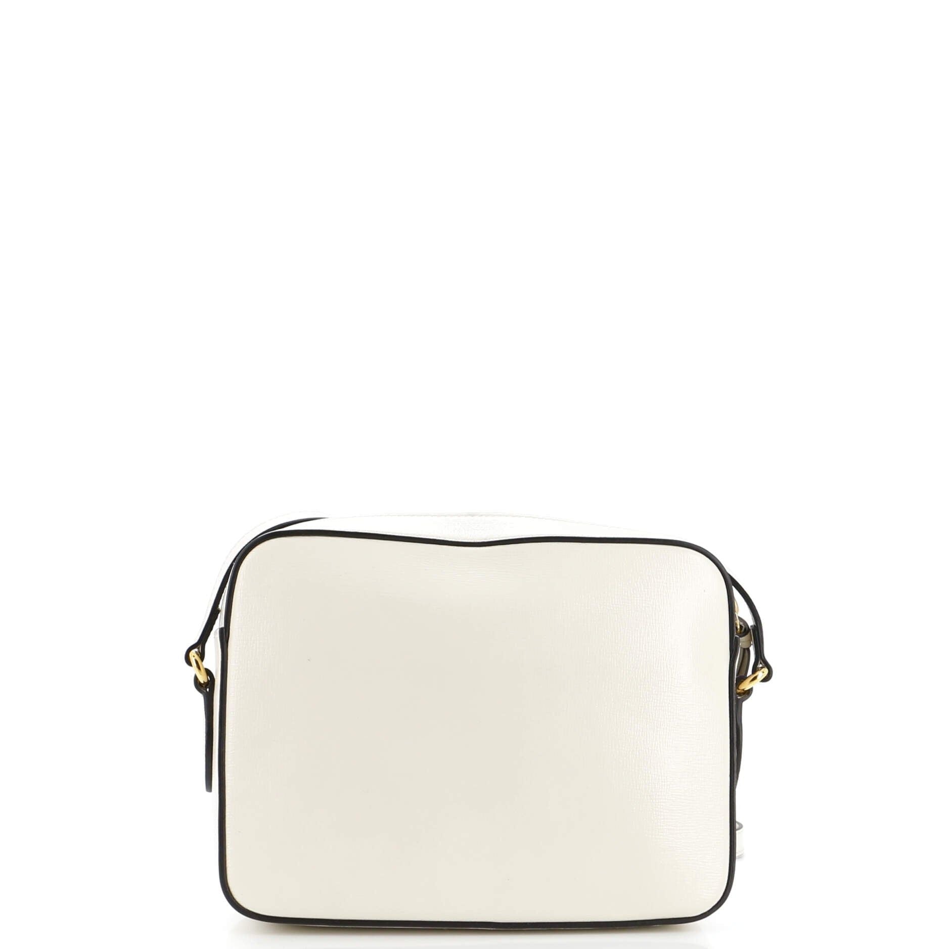 Gucci Horsebit 1955 Flap Pocket Camera Bag Leather Small