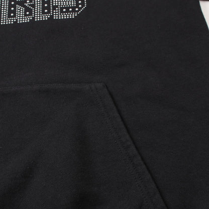 Celine Hoodie Sweats Shirts 2y 05e 670q Cotton Black Mens Logo Xs