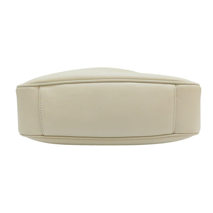 Gucci Diana Medium Bamboo Shoulder Handbag White Leather 746124