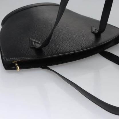 Louis Vuitton Epi Saint Jacques Powanie Long Bag Black M 52332 Lv Auth