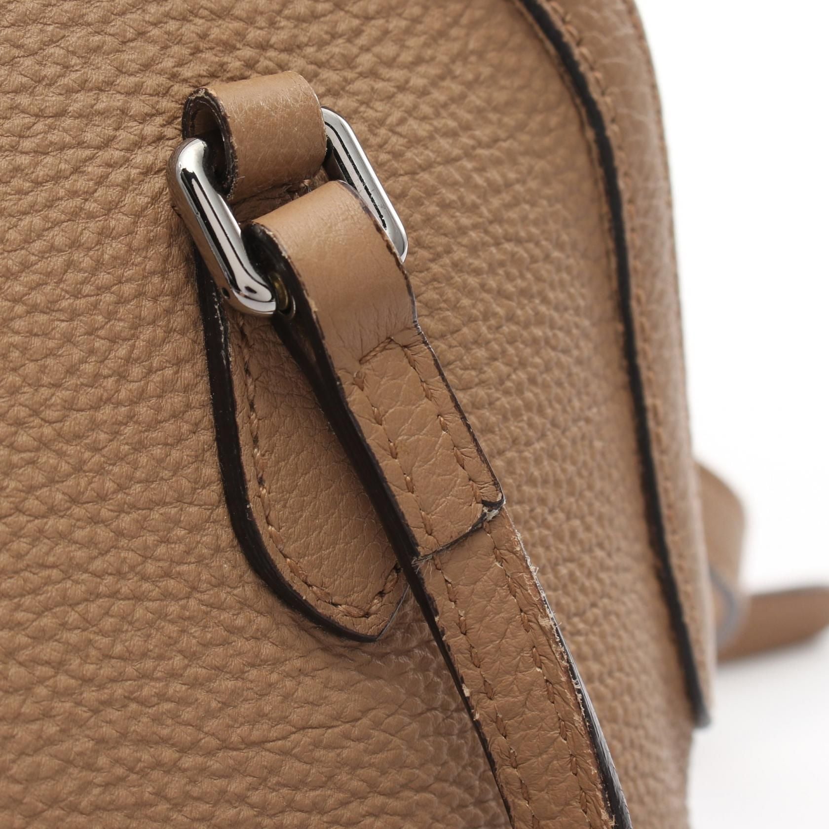 Gucci 2way Shoulder Handbag 341504 Leather Beige