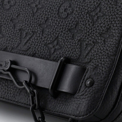 Louis Vuitton Steamer Messenger Bag Monogram Taurillon Leather