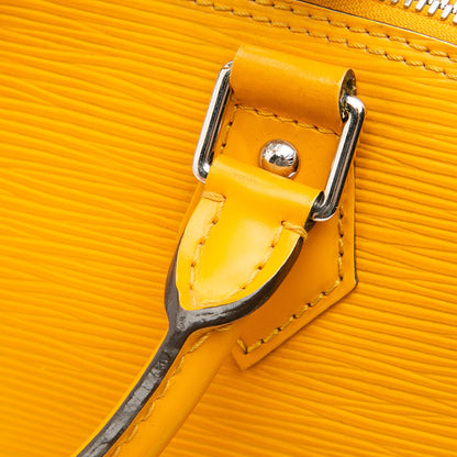 Louis Vuitton Epi Alma PM Yellow