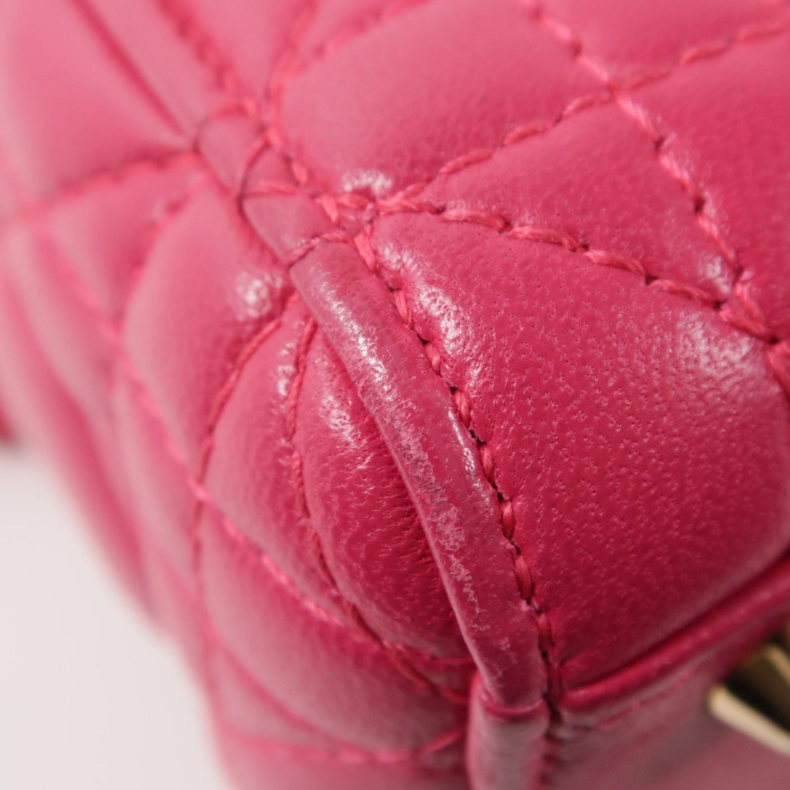 Dior Lady Dior Mini Raspberry Pink