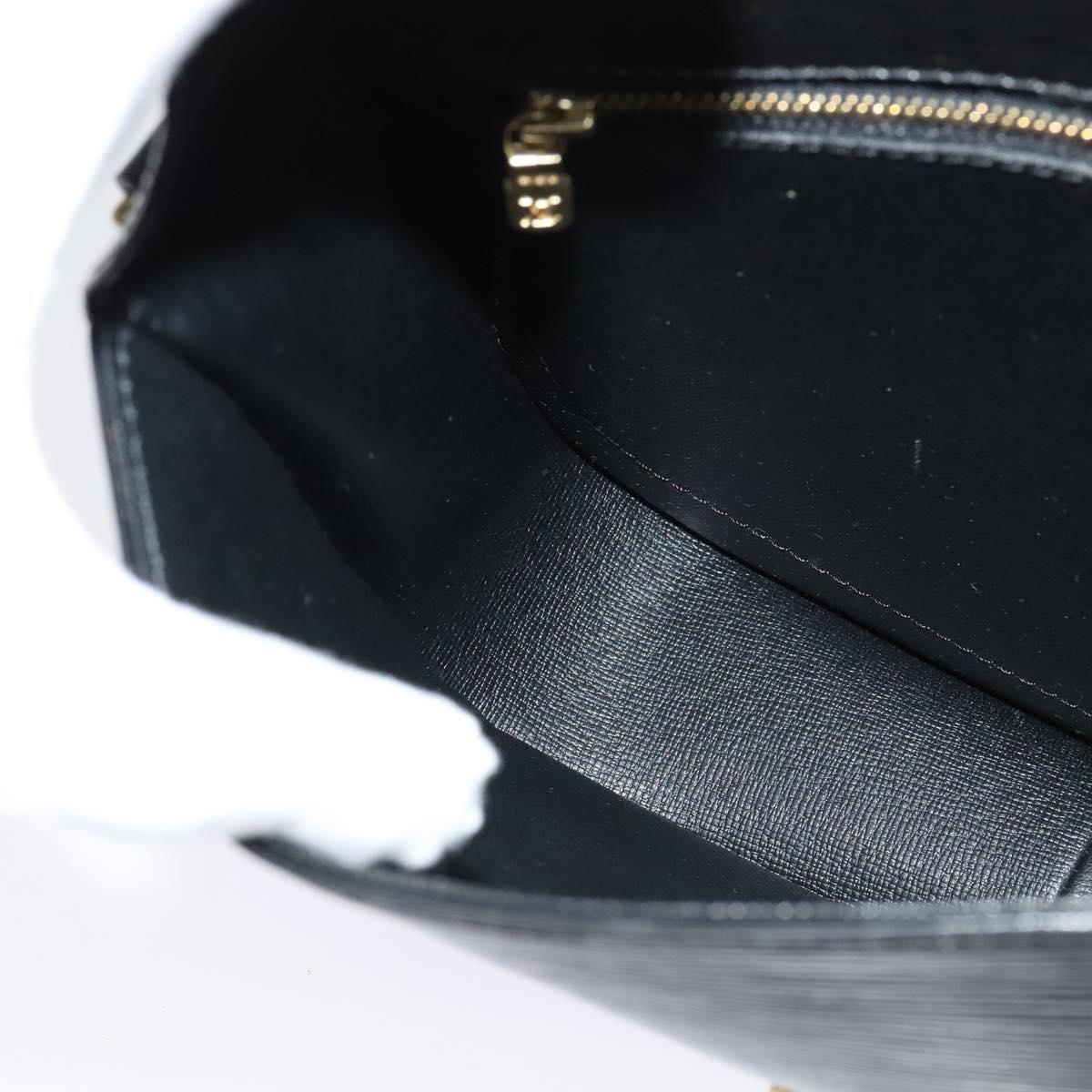 Louis Vuitton Epi Monogram Saint Cloud Gm Bag Black Noir M 52192 Auth