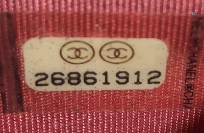 Chanel Boy Flap Card Case Quilted Caviar