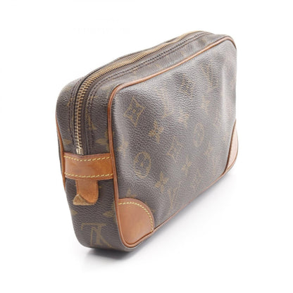 Louis Vuitton Marly Dragonne Pm Brown Business Bag Clutch Bag M 51827