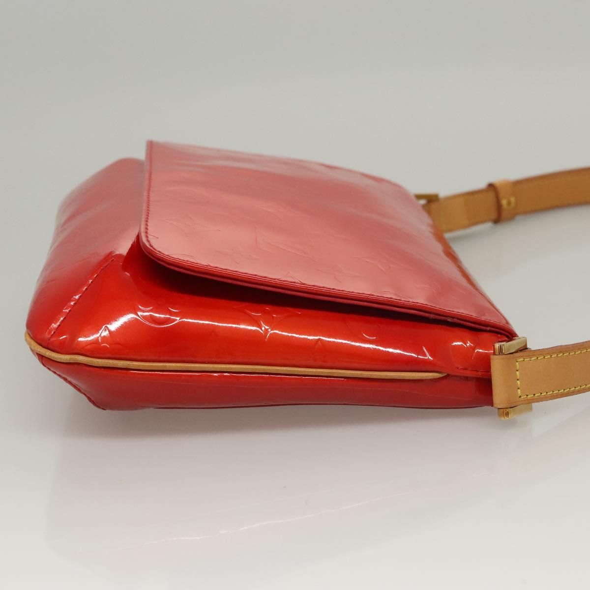 Louis Vuitton Vernis Thompson Street Bag Red M 91094 Lv Auth