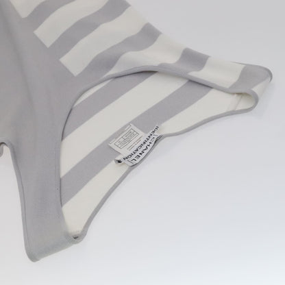 Chanel Tank Top Cotton 38 Gray Cc Auth
