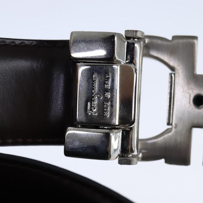 Salvatore Ferragamo Double Gancini Belt Leather 49.6&