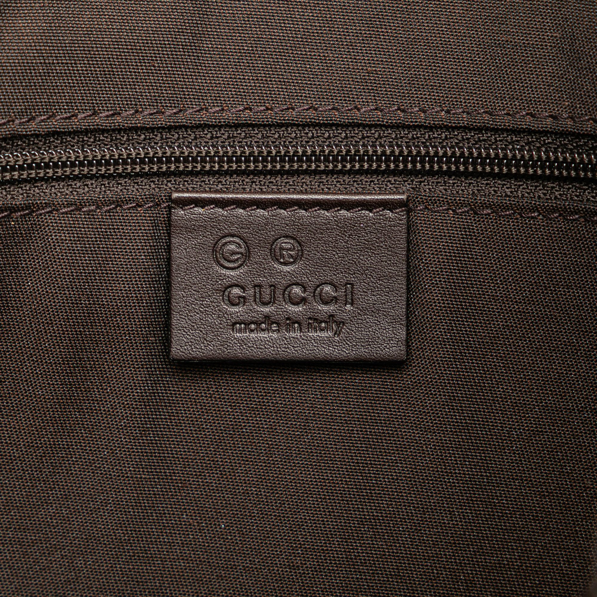 Gucci GG Supreme Crossbody Brown