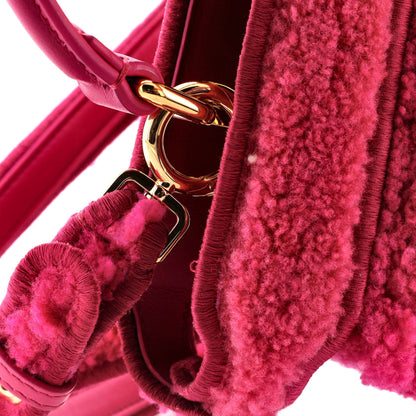 Fendi Peekaboo Iseeu Bag Woven Shearling Small