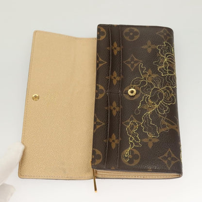 Louis Vuitton Monogram Dentelle Portefeuille Sarah Wallet M 95390 Lv Auth