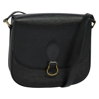 Louis Vuitton Epi Monogram Saint Cloud Gm Bag Black Noir M 52192 Auth