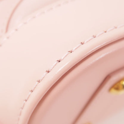 Louis Vuitton Cowhide Leather Alma Bb Hand-turned Shoulder And Back Bag Pink 2way Shoulder Bag M 24453