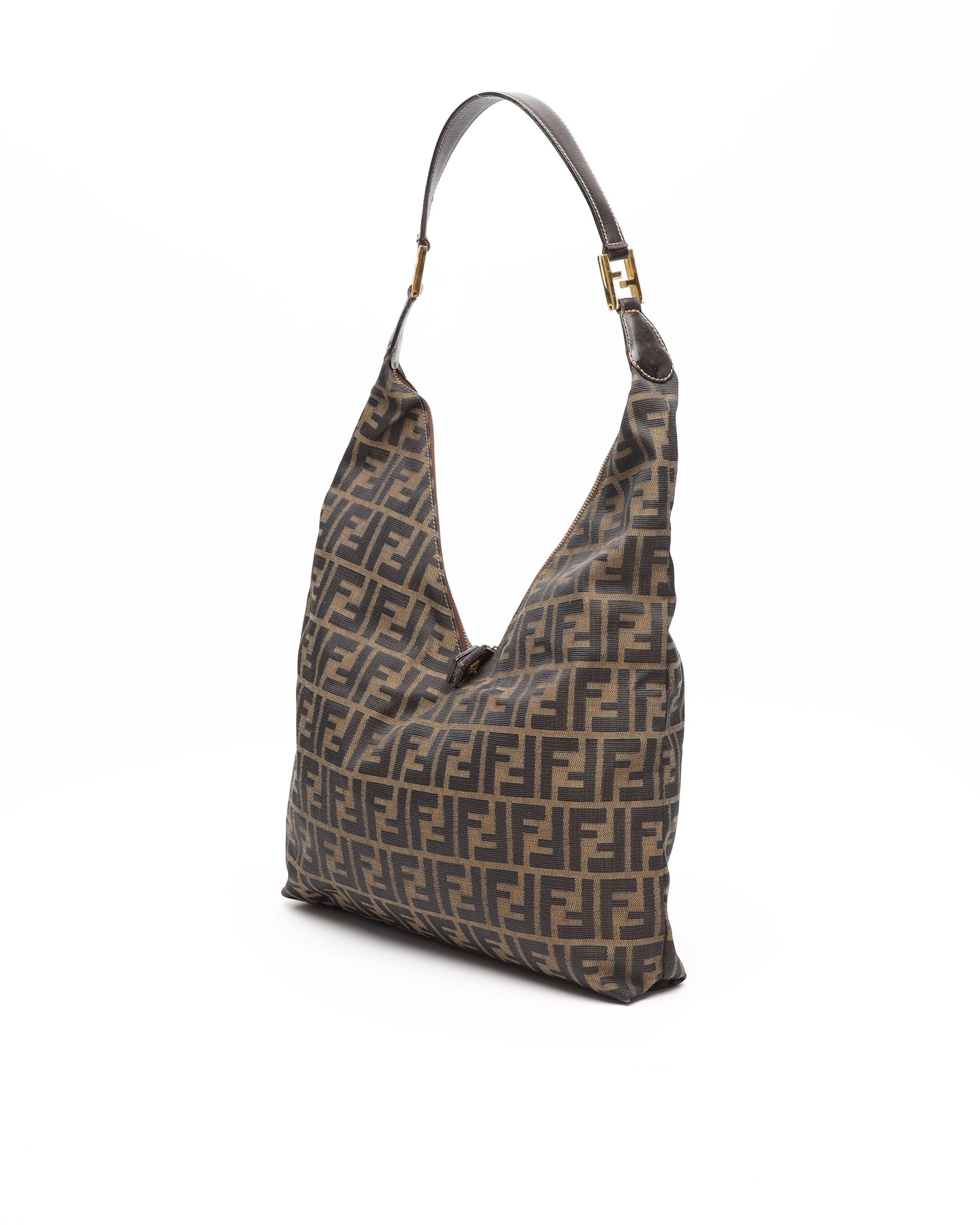 Fendi Zucca Hobo Bag