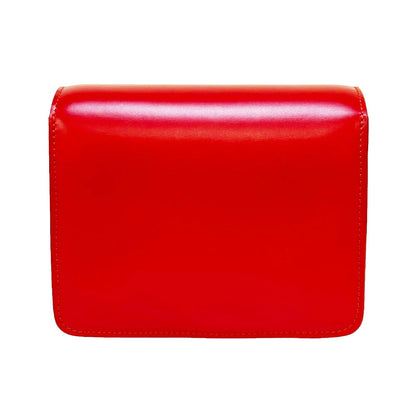 Celine Small Classic Shoulder Bag Red Box Calfskin