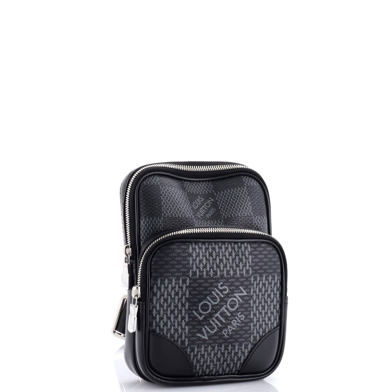 Louis Vuitton Amazone Sling Bag Limited Edition Damier Graphite 3D