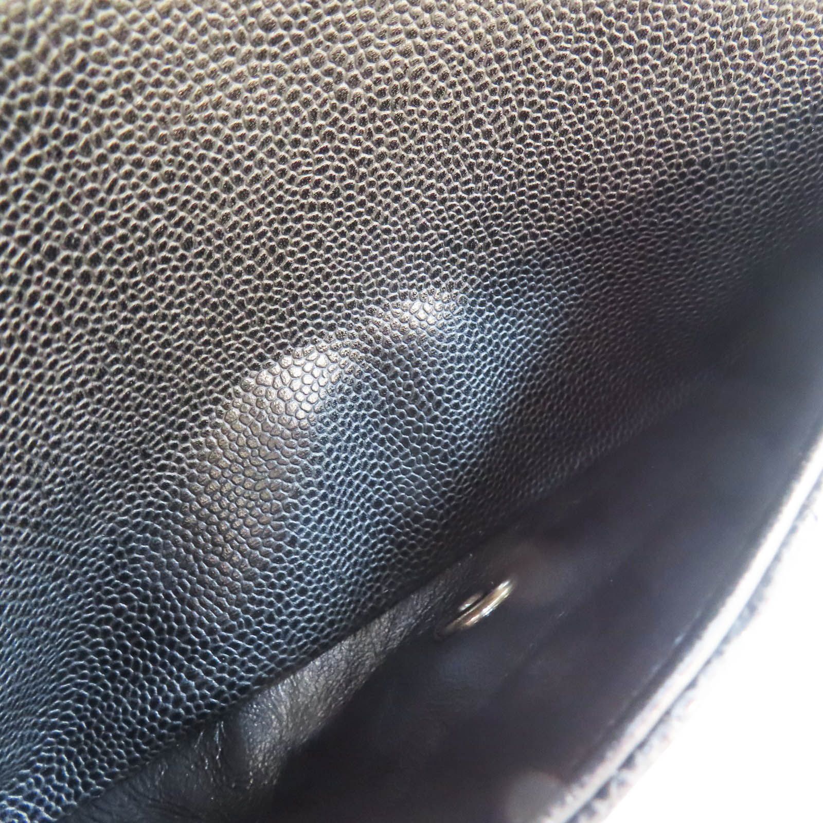 Chanel Matelasse Coco 25 Chain Shoulder Bag Calfskin Black Silver (no Card)