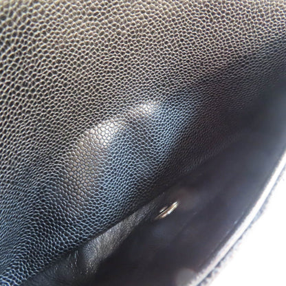 Chanel Matelasse Coco 25 Chain Shoulder Bag Calfskin Black Silver (no Card)