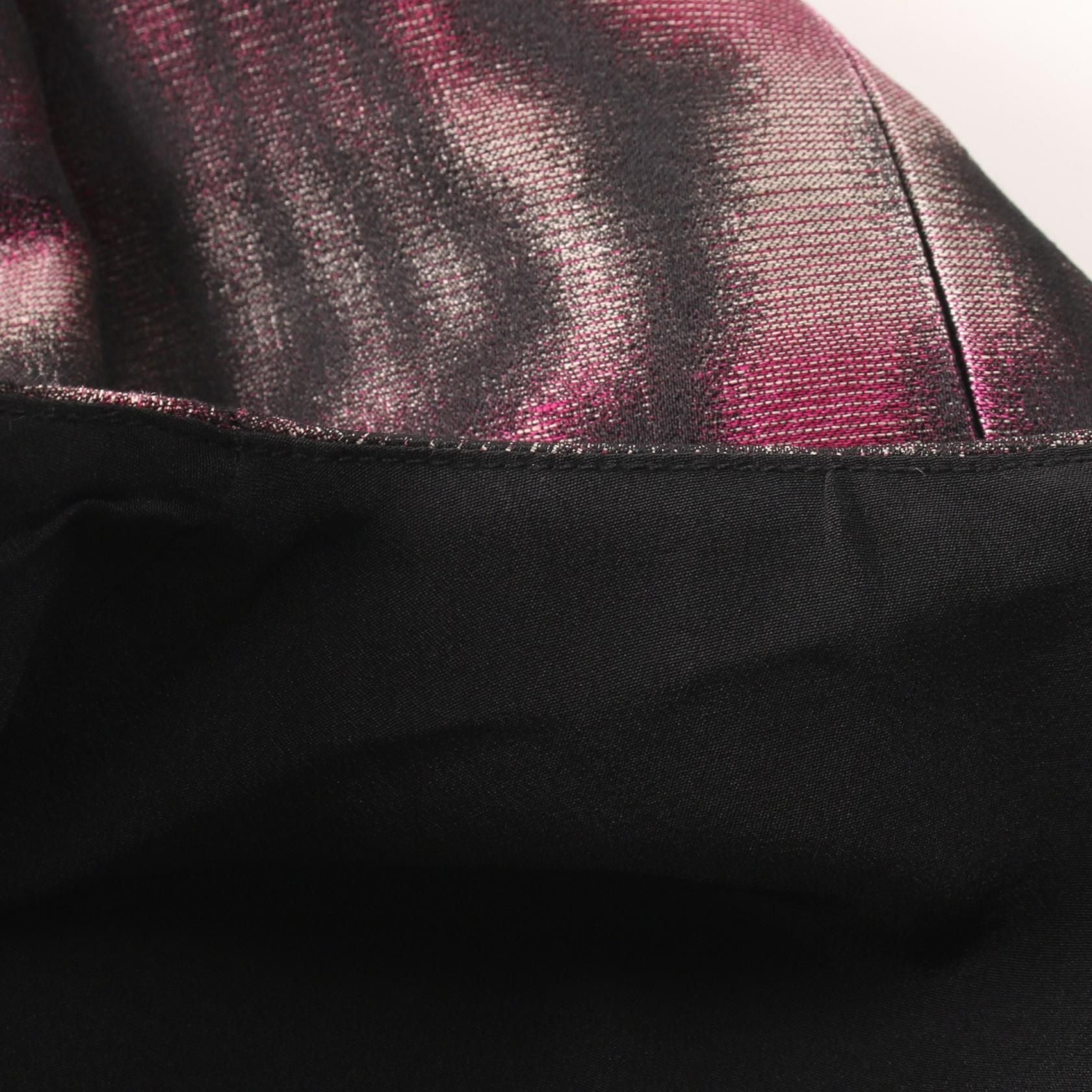 Dior Dress Pink Black Silk 3a 21660a 1650