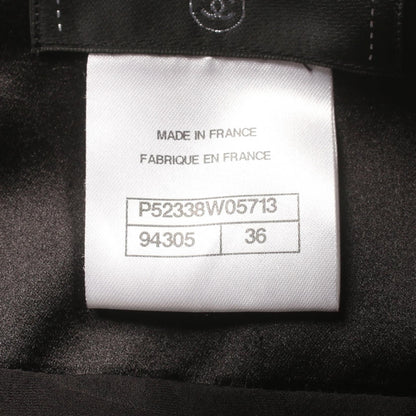 Chanel Black Bijoux Dress Wool Silk P 52338w 05713