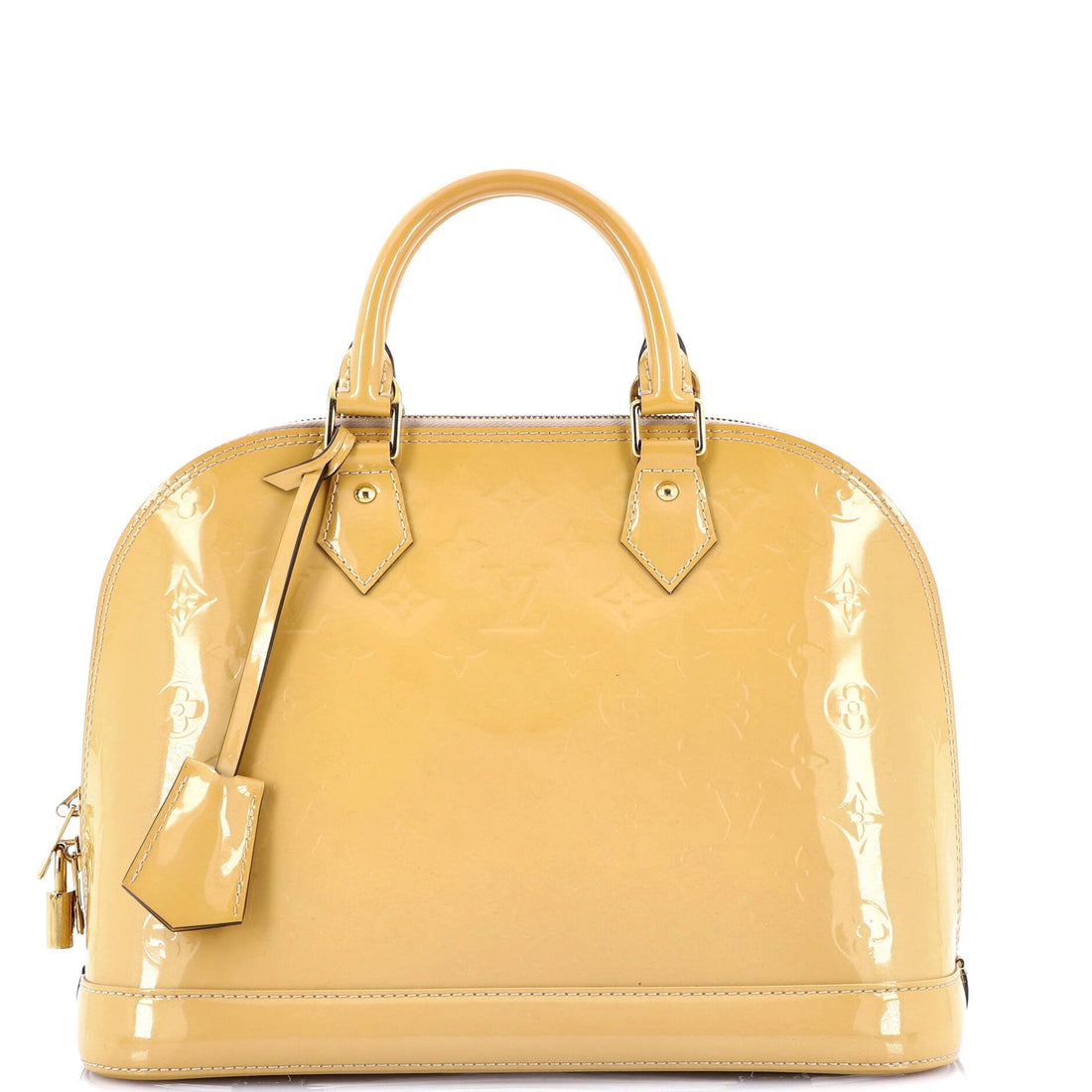 Louis Vuitton Alma Handbag Monogram Vernis Pm