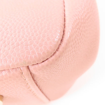 Chanel Pink Caviar Quilted Small Business Affinity Flap
