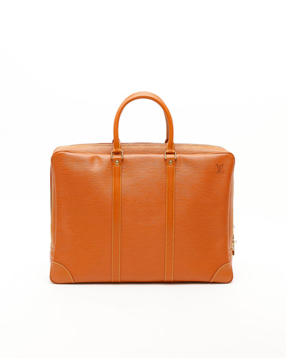 Louis Vuitton Epi Porte Documents Voyage Bag