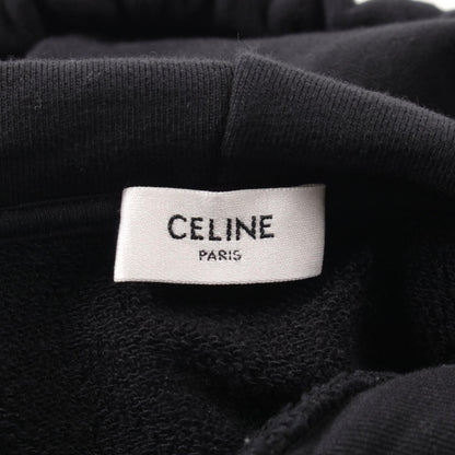 Celine Hoodie Sweats Shirts 2y 05e 670q Cotton Black Mens Logo Xs