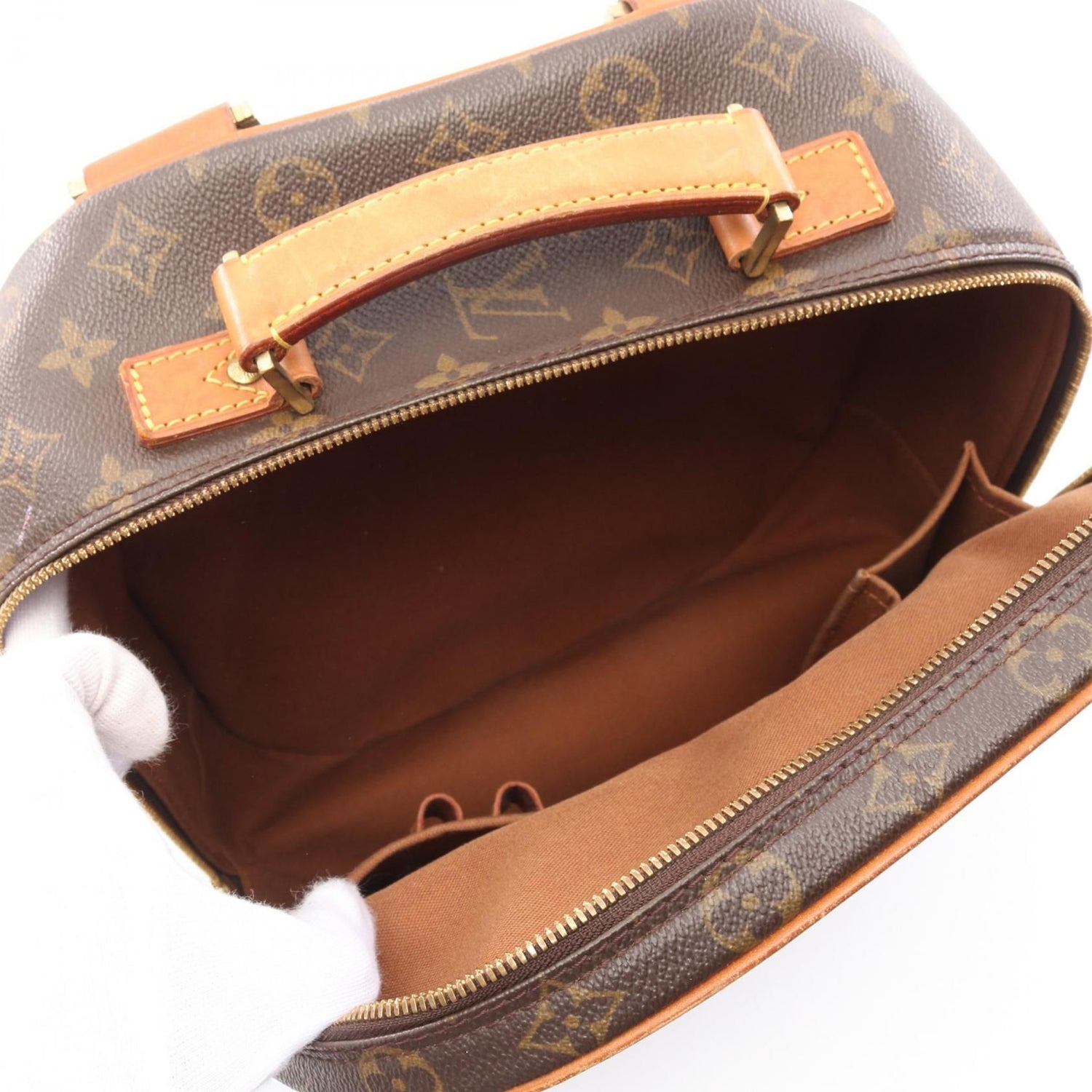 Louis Vuitton Packall Sac A Dos Brown Handbag M 51132