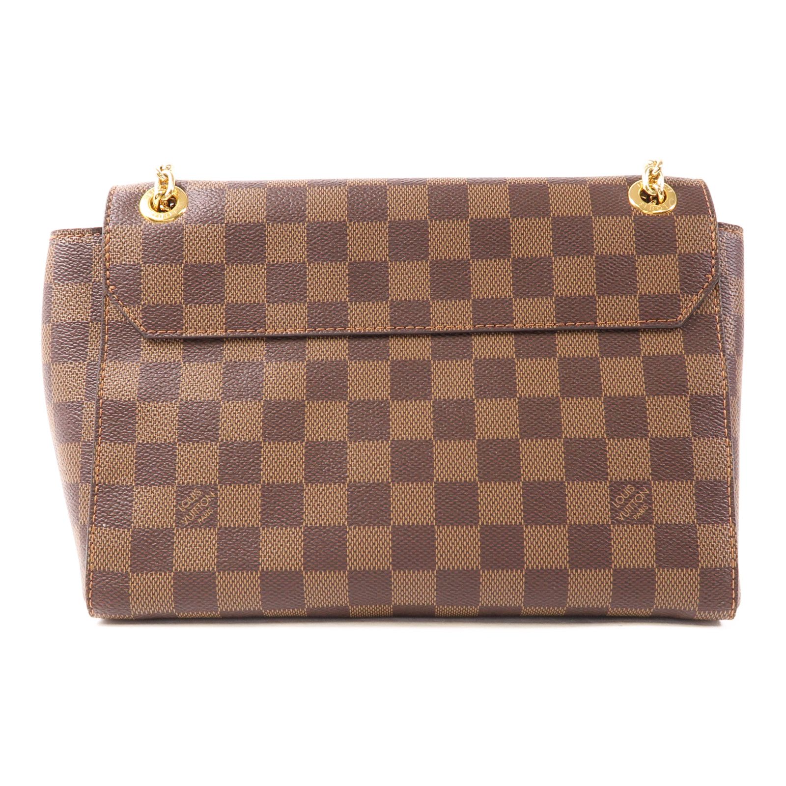 Louis Vuitton Damier Vavin Pm Golden Crosshair Shoulder Bag Ebene Brown Shoulder Bag N 40109
