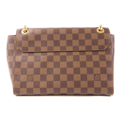 Louis Vuitton Damier Vavin Pm Golden Crosshair Shoulder Bag Ebene Brown Shoulder Bag N 40109