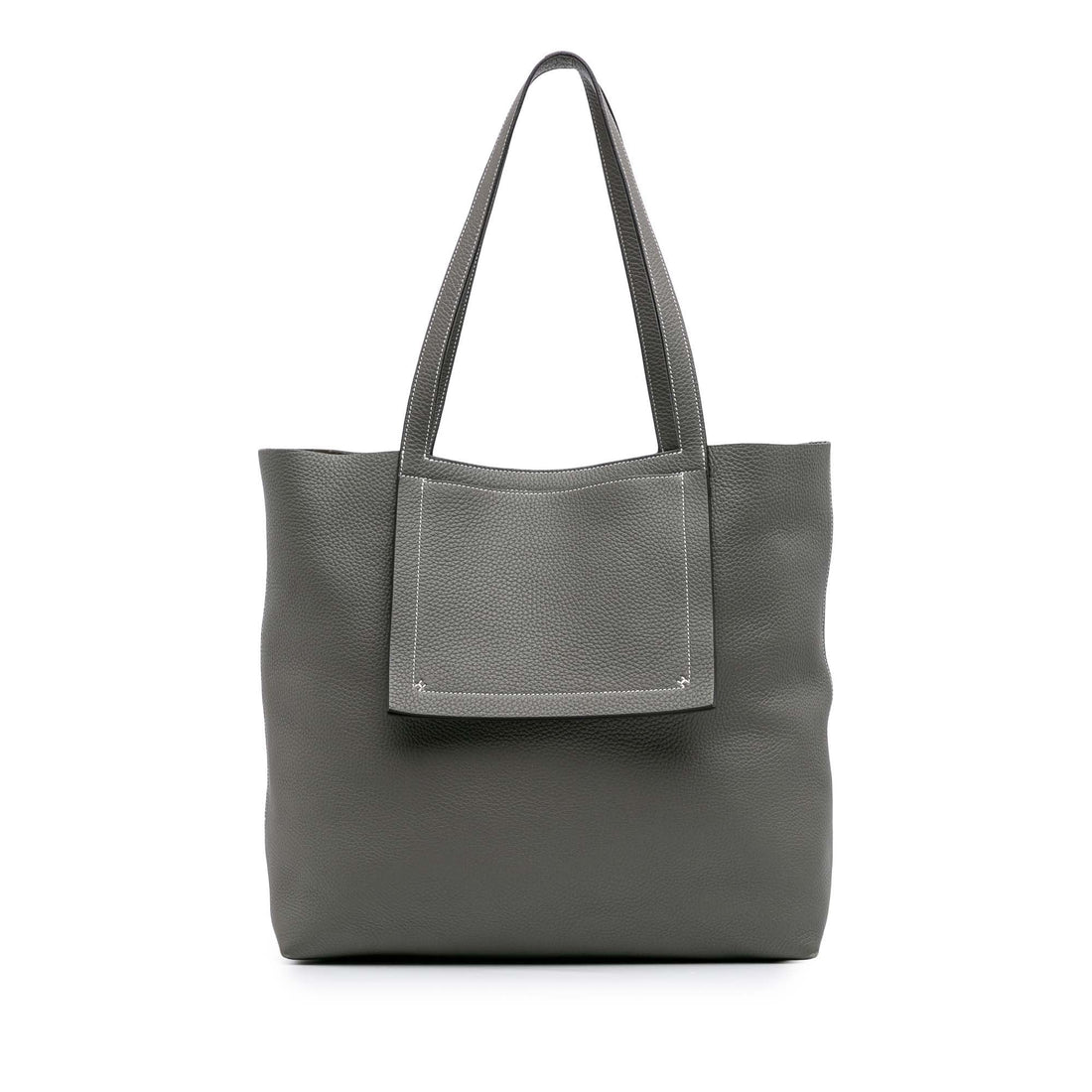 Hermes Taurillon Clemence Cabasellier 46 Gray
