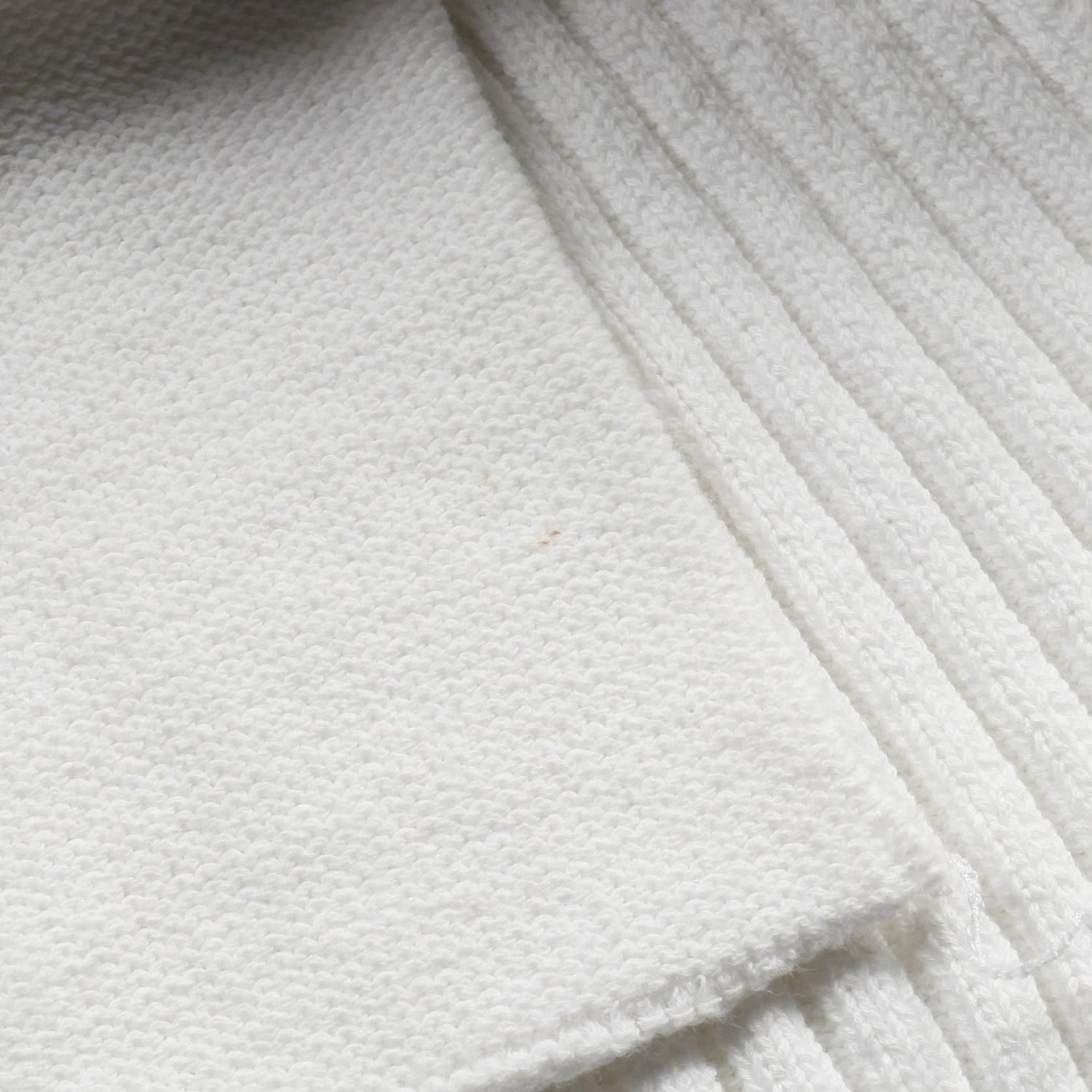 Chanel White Coco Mark Button Cardigan Cotton P 63091k 48814