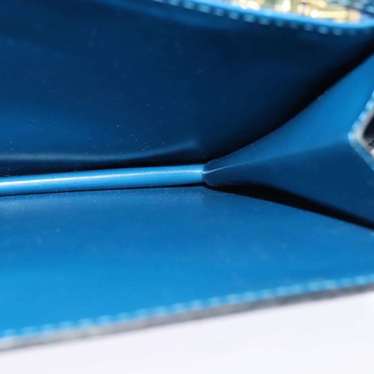 Louis Vuitton Epi Capuchin Shoulder Bag Blue M 52345 Lv Auth